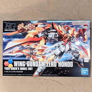 新品未組立 HG 1/144 ウイングガンダムゼロ炎 WING GUNDAM ZERO HONOO / ガンダムビルドファイターズ炎トライ HGBF BUILD FIGHTERS TRY