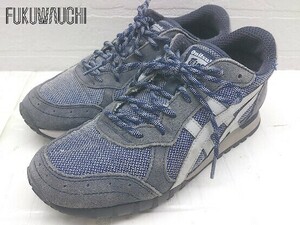 ◇ Onitsuka Tiger オニツカタイガー スニーカー シューズ 23ｃｍ ネイビー グレー レディース