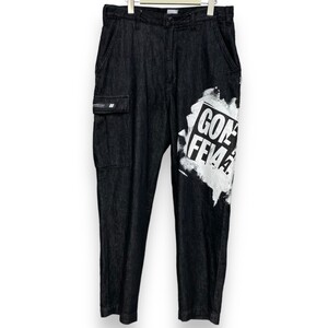 WTAPS 23SS COTTON DENIM PASTHG デニムパンツ 02 ブラック 231WVDT-PTM01 ダブルタップス コットン