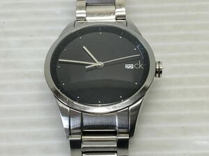 N411-240930-5 カルバンクライン CK 腕時計 メンズウォッチ 時計 K22321 電池切れ 【中古品】