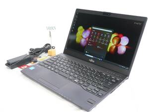 美品・超軽量799g 富士通 LIFEBOOK U937/P●SSD128GB●13.3フルHD(1920×1080)●Cele-2.20GHz●MEM4GB●Win11Pro●Office2021Pro●指紋S