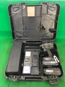 【中古品】Panasonic（パナソニック） EZ7544LS2S-B 14.4V充電インパクトドライバー黒 ds-1875434 / ITCKX4V2M6AZ