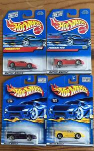 ホットウィール HotWheels FERRARI F50 4台セットフェラーリ 