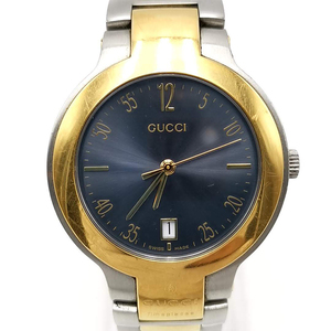 送料無料 グッチ GUCCI 腕時計 3針 クォーツ 8900M ステンレススチール アナログウォッチ 金系 銀系 メンズ