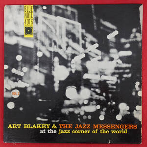 極美! US BLUE NOTE BLP 4016 オリジナル ART Blakey and The Jazz Messengers 63rd/DG/RVG/EAR/No R