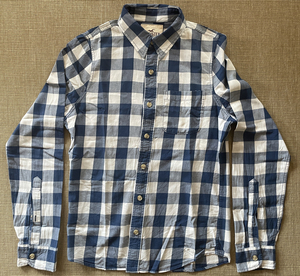 ★中古美品★HOLLISTER ホリスター長袖シャツ★Ｓサイズ★ブルー