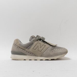 【1円スタート】 New Balance ニューバランス WL996AB2 996 スエード グレー レディース スニーカー NB US7.5 24.5cm