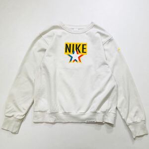 340 NIKE STANDARD ISSUE ナイキ スウェット プルオーバー M ビッグロゴプリント スウッシュ刺繍 DRI FIT スポーツ トレーニング 41130I