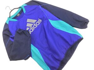 adidas アディダス 中綿 プルオーバー sizeM/濃紺 ◇■ ☆ eib2 メンズ