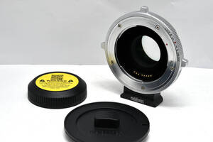 キレイ！ メタボーンズ 電子接点付マウントアダプター　Metabones T CINE Speed Booster XL 0.64x　MB_SPEF-m43-BTB　Canon EF / BMPCC4K