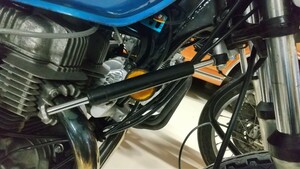 当時物 ステダン ステアリングダンパー 減圧調整OK CB250T CB400T CB400N ホーク ホーク2 ホーク3 バブ 