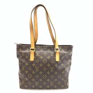 LOUIS VUITTON ルイヴィトン M51148 カバピアノ モノグラム トートバッグ ショルダーバッグ 肩掛け レディース ファスナー開閉 管理HS40713