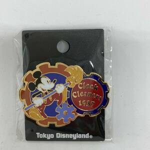 ♪ 東京ディズニーランド TDL ピンバッジ Clock Cleaners 1937 ミッキー Mickey Tokyo Disneyland Pins 2001年頃 新品 未使用