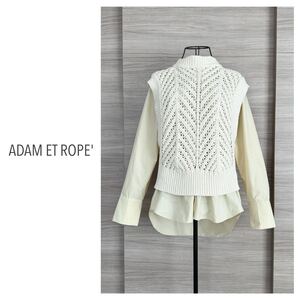 ベスト＋シャツセット◇ADAM ET ROPE