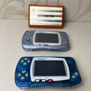 デジモンアドベンチャーColor WonderSwan WSC-001/ GAME &WATCH DK-52まとめ3点