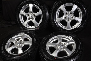 ★バリ山 195/65R15 国産DUNLOP スタッドレス 2022年製 オーリスアイシスエスクァイアノアヴォクシーセレナステップワゴンエディックス等