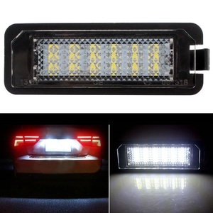 激白光 ! 交換式 ! LED ナンバー灯 ライセンス ランプ フォルクスワーゲン ポロ 6N 2ドア 4ドア オープンエア GTI GT ポロプラス