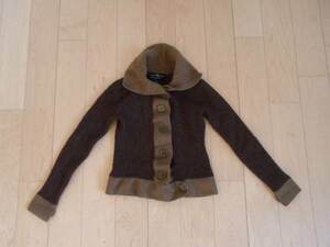 MADE IN AUSTRALIA MERINO WOOL KNIT brown MECER MADISON