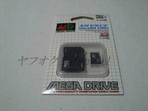 ステップファクトリー STFW101-MG メガドライブ microSDHCカード 16GB プラスSDアダプター