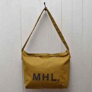 MHL. HEAVY CANVASショルダーバッグ 2WAYトート 1493