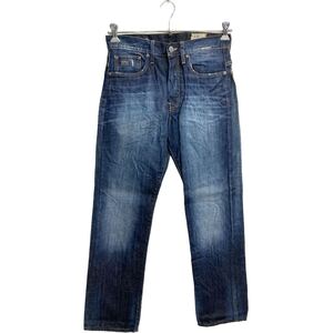 G-STAR RAW デニムパンツ W31 ジースター ボタンフライ ダークネイビー 古着卸 アメリカ仕入 2311-736