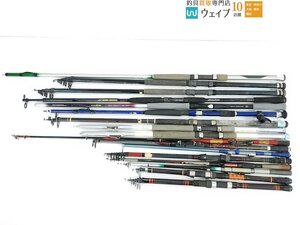 NFT PL アドバンス 船 カカリ 80 390・PL アドバンス インナーガイド シーマイティ 80 330 等 船竿ジャンク品