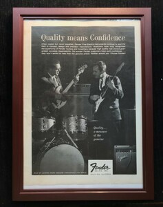 ☆ 1960年代 Fender オリジナル広告 #4 ☆