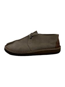 Clarks◆チャッカブーツ/US8/GRY/デザートトレック