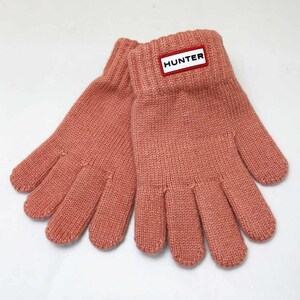 新品 HUNTER ハンター 子供用手袋 HR30002 ピンク