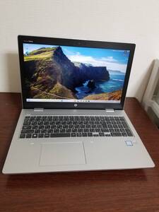 ME33 美品 動作品 HP ProBook 650 G5 Core i7 第8世代 (8565U)◆16GB◆M.2 SSD256GB◆15.6インチ Full HD Win11 PC laptop Office 2021