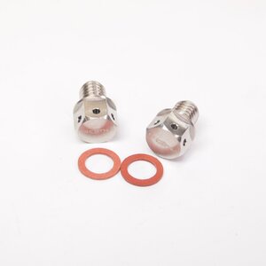 Oil drain plug set M8x8 mm BGM for Vespa 50S ET3 VBB VBA VNA Super Sprint PX200E PX125E Rally ベスパ オイル ドレンボルト