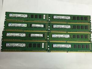 【中古パーツ】　サーバーメモリー　SAMAUNG　2GB 1R*8 PC3L-12800E-11-11-D1　2GBx8枚　計16GB　■Z023