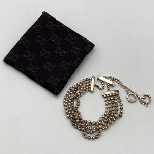 GUCCI グッチ ブレスレット GG シルバー 925 アクセサリー P76