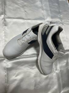 □□美品 ハドラスコーティング済□□ 日本正規品 フットジョイ FOOTJOY 2022.4 PRO/SL カーボン ボア 53090J ゴルフシューズ　27㎝