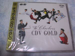 廃盤で超入手困難★帯付で新品　ゴールドCDビデオ・CD-V GOLD★チェッカーズ　送料無料！！