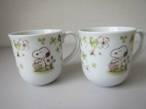 SNOOPY スヌーピー マグカップ ２個 未使用品