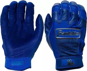 【US仕様 サイズL】フランクリン 野球 オーダー バッティング 手袋 CFX PRO BATTING CHROME DIP GLOVES ロイヤルブルー