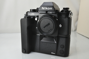 ★★極上品 Nikon F3 Eye Level 35mm SLR Film Camera Body + MD4♪♪#5953EX