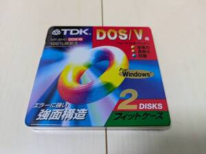 ★未使用/未開封品☆TDK 2HD-DOS18 3.5インチ フロッピーディスク FD 2枚組 MF2HD-BMX2PS フォーマット済 imation IBM DOS/V PC-98