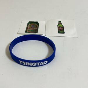 [アクセサリ]非売品 青島(TSING TAO)チンタオ　ブレスレット　写真2枚