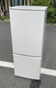 §綺麗【MITSUBISHI 三菱 ノンフロン冷凍冷蔵庫 MR-P15G-W1 146L 2023年購入 ホワイト 50/60Hz 家電 キッチン】P05289