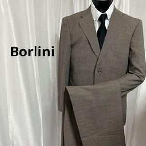 Borlini ボルリーニ スーツ グレー 96AB5 背抜き 143