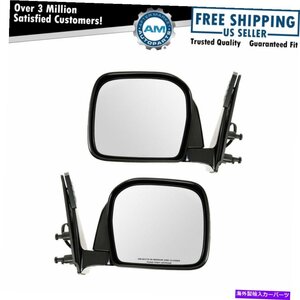 00-04タコマピックアップトラック用のパワーサイドビューミラー左と右ペアセットPower Side View Mirrors Left & Right Pair Set for 00-0