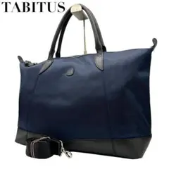 美品　タビタス　TABITUS 横型　トートバッグ　2way ショルダーバッグ