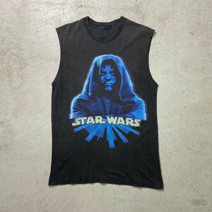 90年代 STAR WARS EPISODE1 ダース・モール ムービープリントTシャツ ノースリーブTシャツ メンズM相当