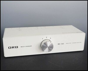 ORB オーブ MC-S0i パワーアンプ・スピーカーセレクター 3ch 音響機器 スイッチャー 705a