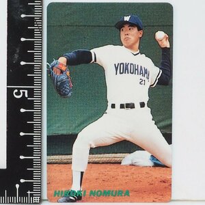 91年 カルビー プロ野球カード No.36【野村 弘樹 投手 横浜大洋ホエールズ】平成3年 1991年 当時物 Calbeeおまけ食玩BASEBALL【中古】