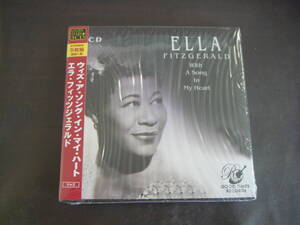 未開封　輸5CD　ELLA　FITZGERALD/WITH　A　SONG　IN　MY　HEART　エラ・フィッツジェラルド/ウィズ・ア・ソング・イン・マイ・ハート　