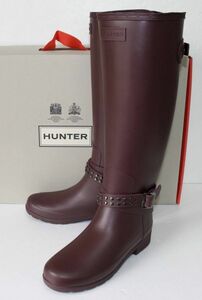 定価24000 新品 本物 HUNTER REFINED BACK ADJ STUD TALL ブーツ ハンター WFT2003MET 4 23 1200