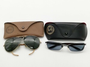 Ray-Ban レイバン サングラス メガネ 2点セット RB3223 ティアドロップ ケース付き